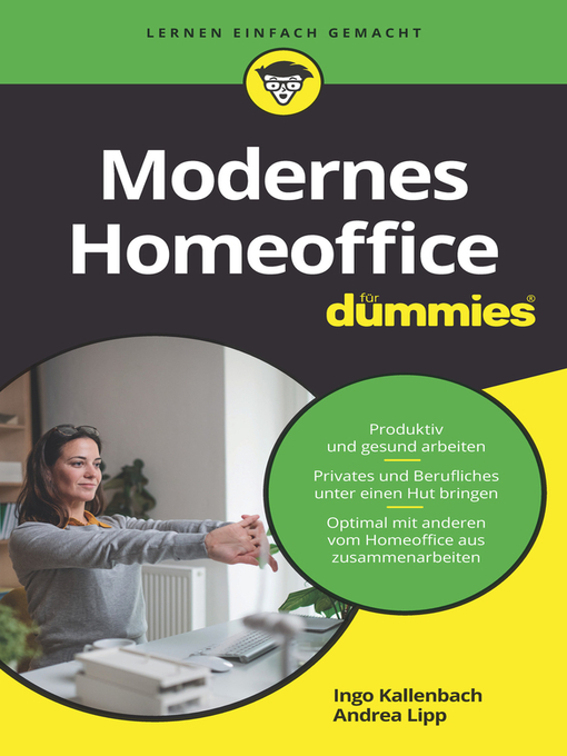 Title details for Modernes Homeoffice für Dummies by Ingo Kallenbach - Available